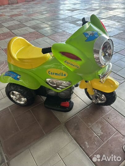 Детский электро мотоцикл