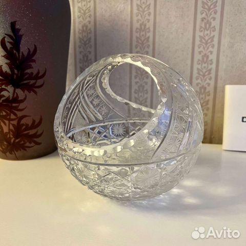 Ваза хрустальная СССР