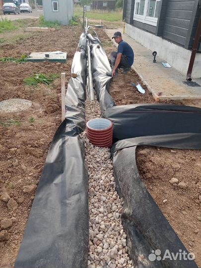 Дренаж на участке