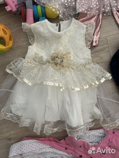 Вещи и игрушки пакетом от 0 до 2 лет