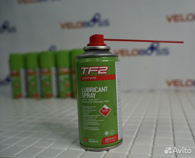 Смазка велосипедная TF-2 weldtite с тефлоном