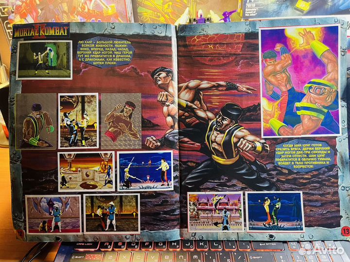 Журнал Mortal Kombat panini
