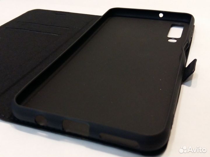 Противоударный Чехол для samsung A7 (2018) Black