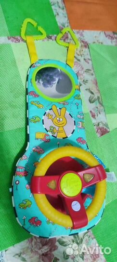 Детский руль игрушка для автомобиля