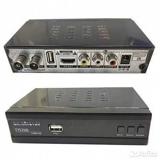 Медиаплеер цифровой T-757HD iptv, эфирный DVB-T2/C