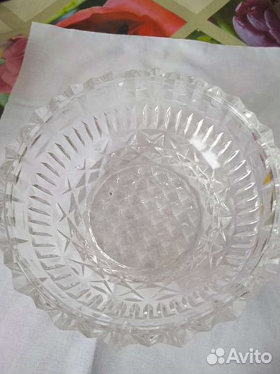 Ваза большая под хрусталь СССР