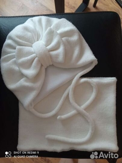 Тюрбан+ снуд тёплый