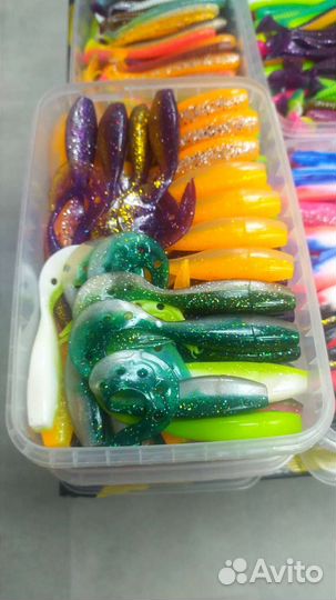 Приманка твистер Sandra