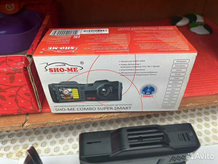 Видеорегистратор sho-me combo super smart