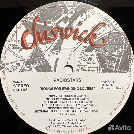 Radio Stars – Songs For Swinging Lovers (1977г.)