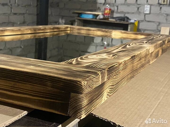 Зеркало в рамке лофт loft