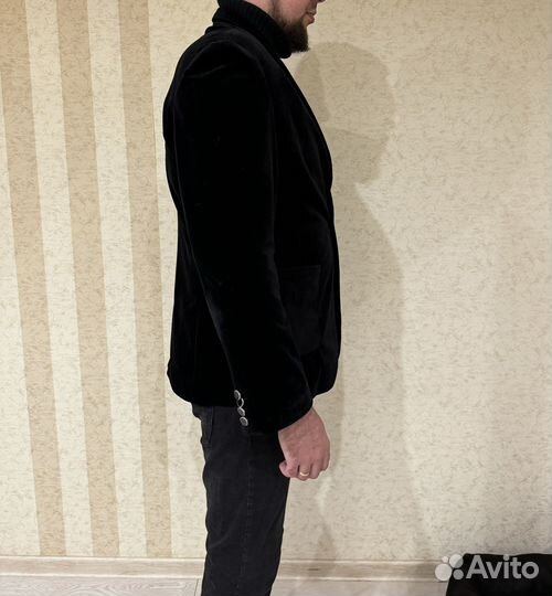 Велюровый пиджак Мужской (48-50размер)