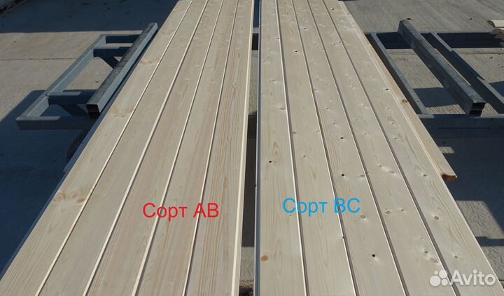 Имитация Бруса на Бюджетные Бани 17х142 Сорт Вс