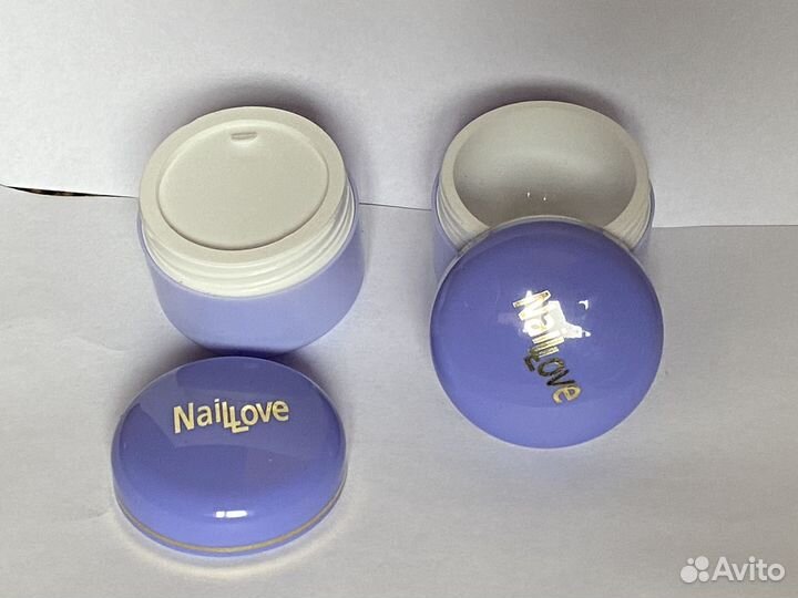 Новые пластмассовые баночки с крышкой 30 и 50 мл