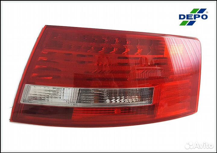 Левый фонарь задний А6 С6