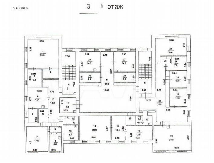 Здание в 5 мин. от м. Тверская, 1668 м²