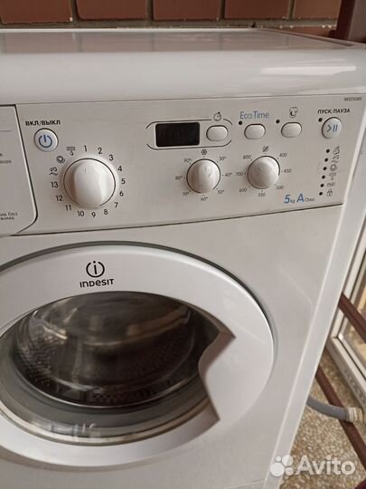 Стиральная машина б/у indesit на запчасти