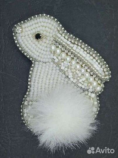 Брошь из бисера своими руками