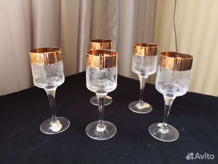 Хрустальные бокалы СССР