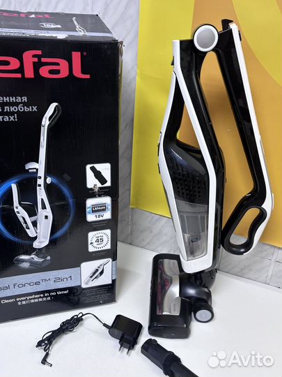 Беспроводной пылесос 2в1 Tefal TY6737WH