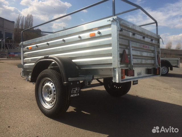 Прицеп легковой высокий борт мзса 817710.024 (014)