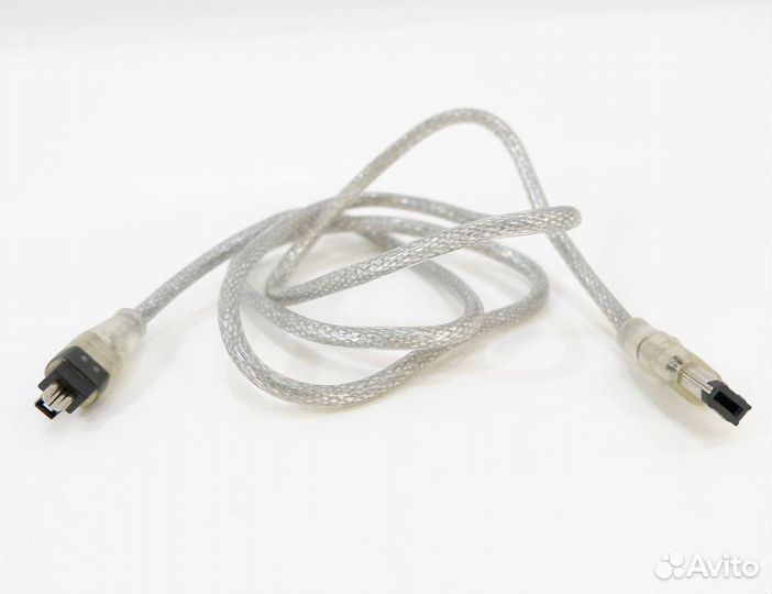 Кабель FireWire ieee-1394 4p6p — 1.5 метра прозрач