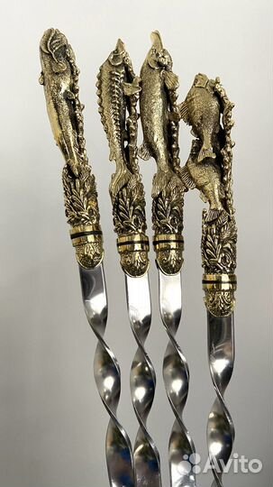 Шампуры мечта рыбака. Эксклюзивный подарок