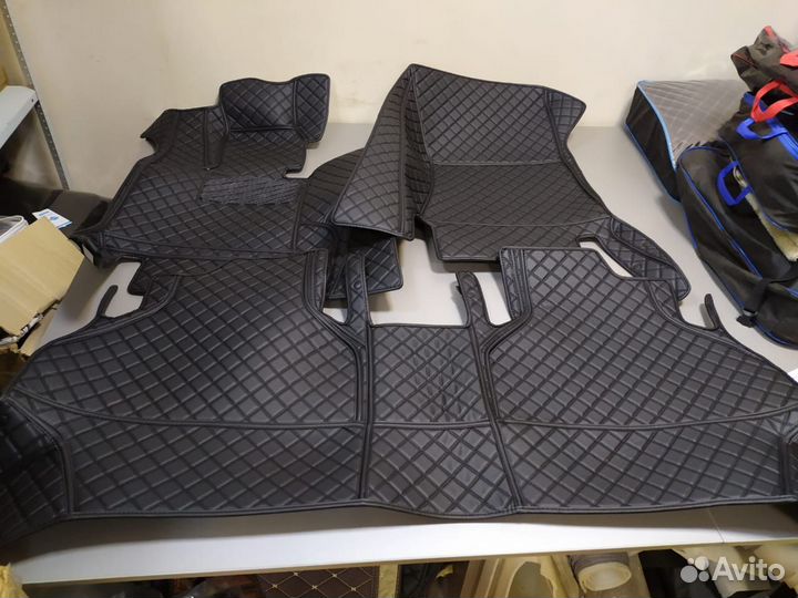 3D Коврики Exeed Салон Багажник из Экокожи