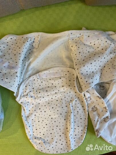 Пеленка кокон на липучках