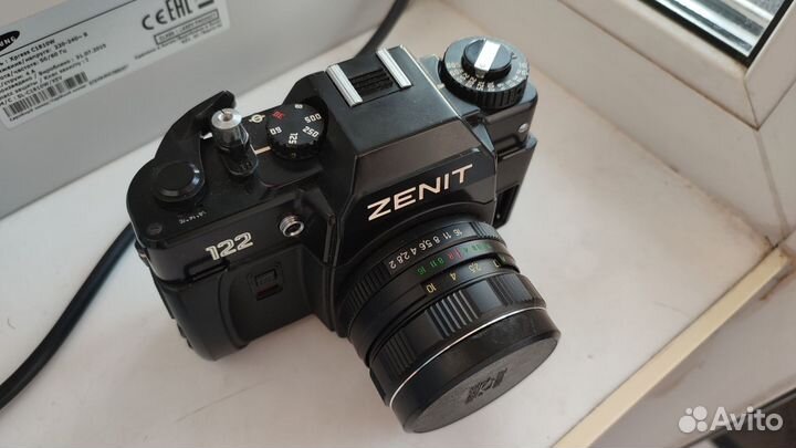 Пленочный фотоаппарат zenit 122
