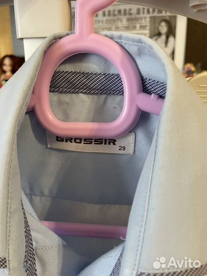 Рубашка школьная для мальчика размер 29