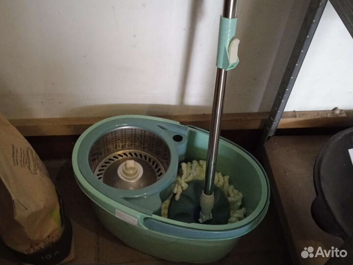 Швабра с ведром