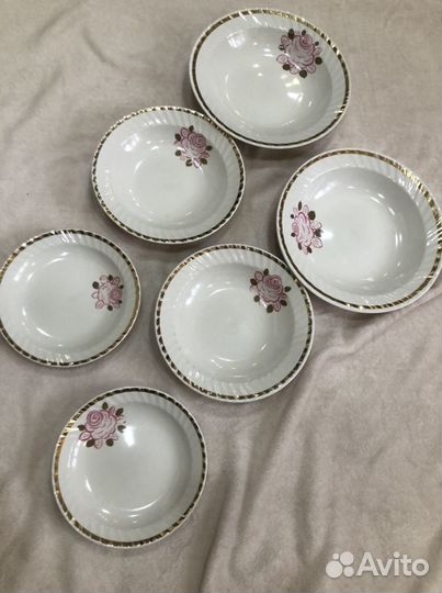 Тарелки комплект СССР лфз