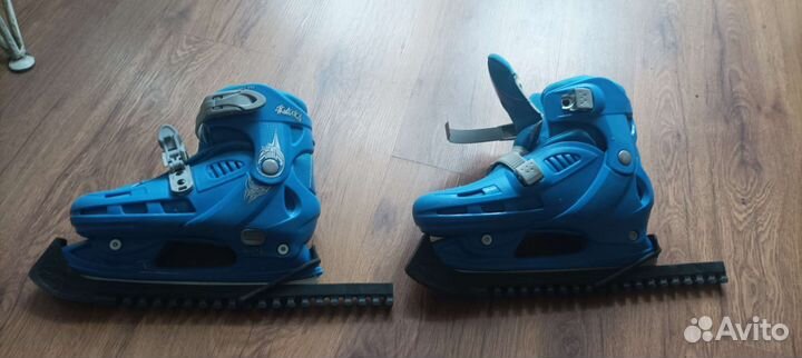 Коньки детские раздвижные 35 38