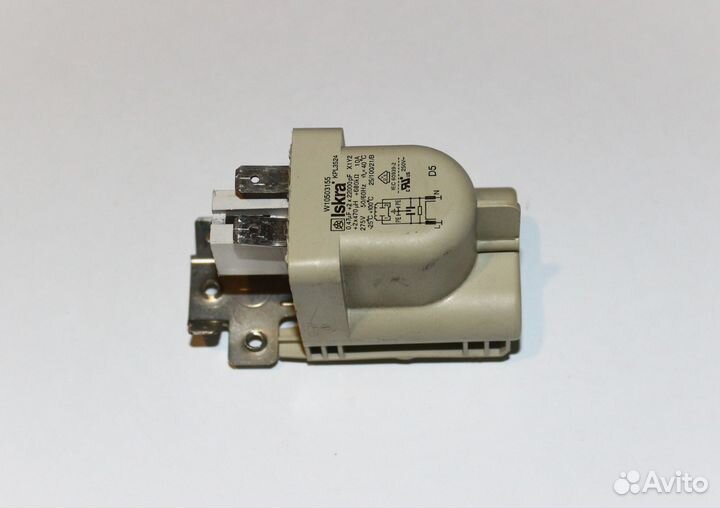 Сетевой фильтр ст.машины Whirlpool 481010503697