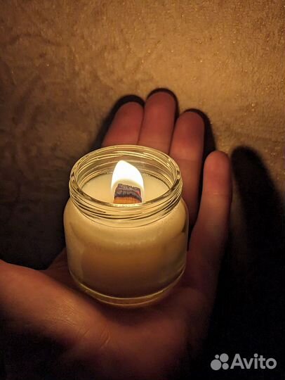 Свеча ароматическая ручной работы