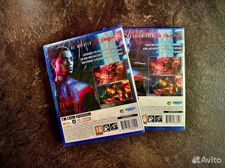 Spider man Miles Morales (новый) PS5