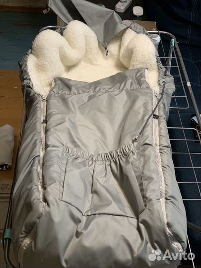 Конверт зимний на овчине