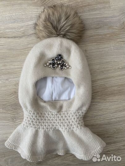 Шапка шлем детская