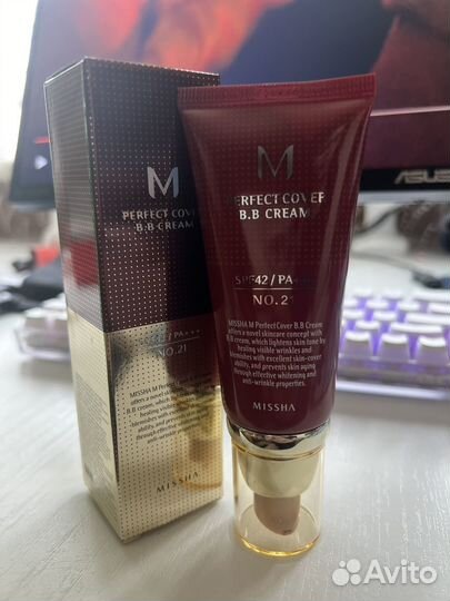 Вв крем missha 21 Light Beige 50мл