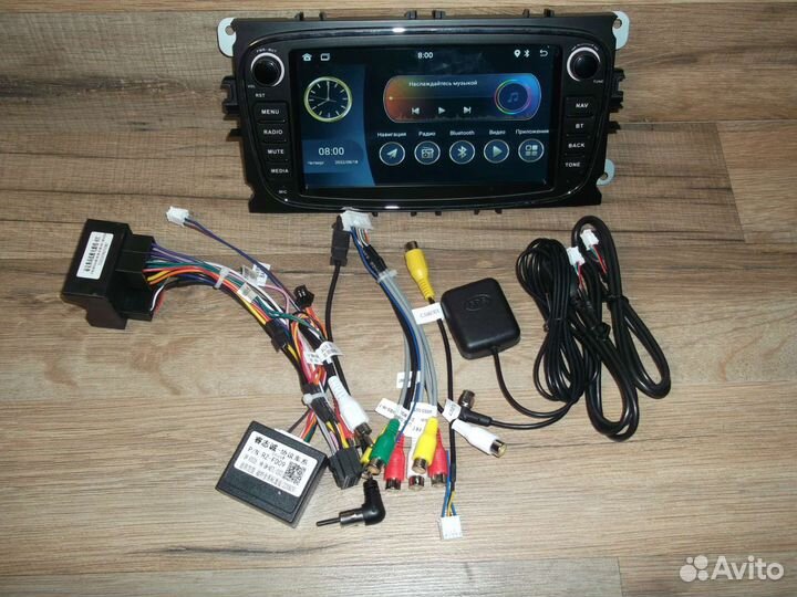 Магнитола 2DIN Ford Mondeo 4 Android GPS WiFi