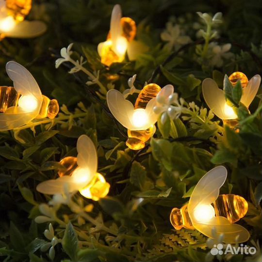 Гирлянда на солнечной батарее USL-S-127/PT4000