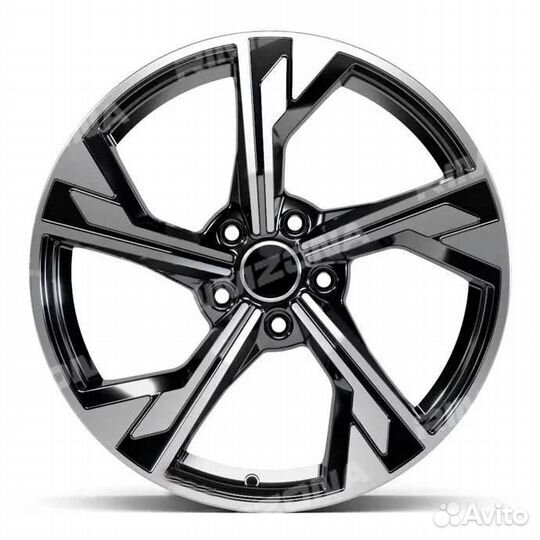 Литой диск в стиле Audi R17 5x112