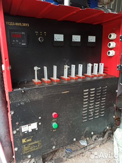 Трансформатор для прогрева бетона тсдз 80