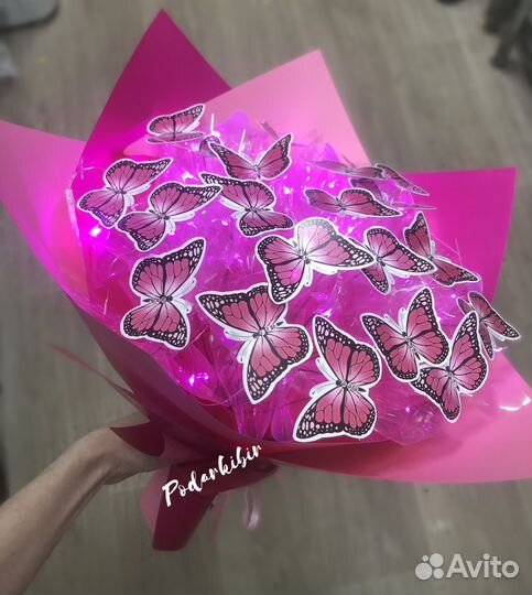 Букет из бабочек