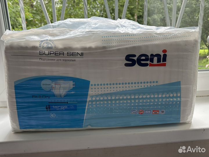 Памперсы для взрослых seni 3