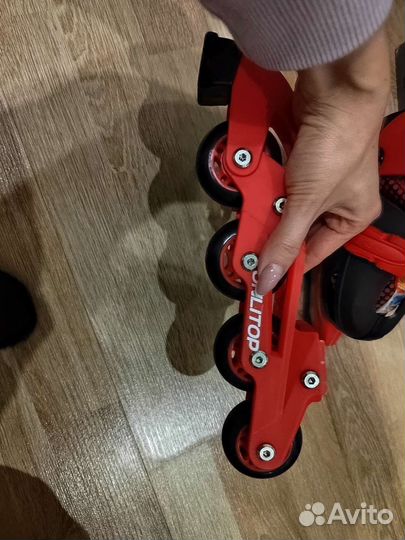 Коньки и ролики 2 в 1