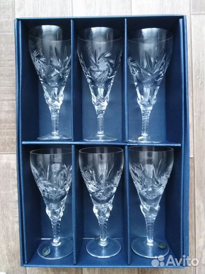 Хрустальные фужеры