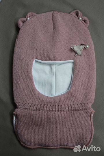 Шапка шлем для девочки новая