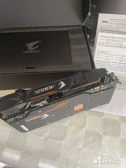 Видеокарта Gigabyte Aorus gtx 1070